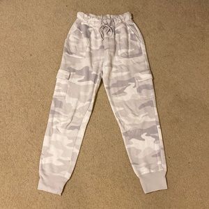 PINK Camo Sweatpants. Size XS